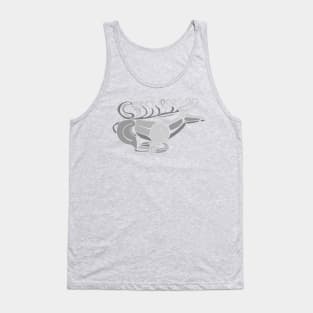 Deer in a flying gallop - timeless abstraction Tank Top